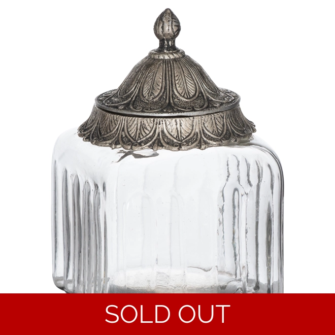 product Image for Moroccan Style Lidded Medium Display Jar